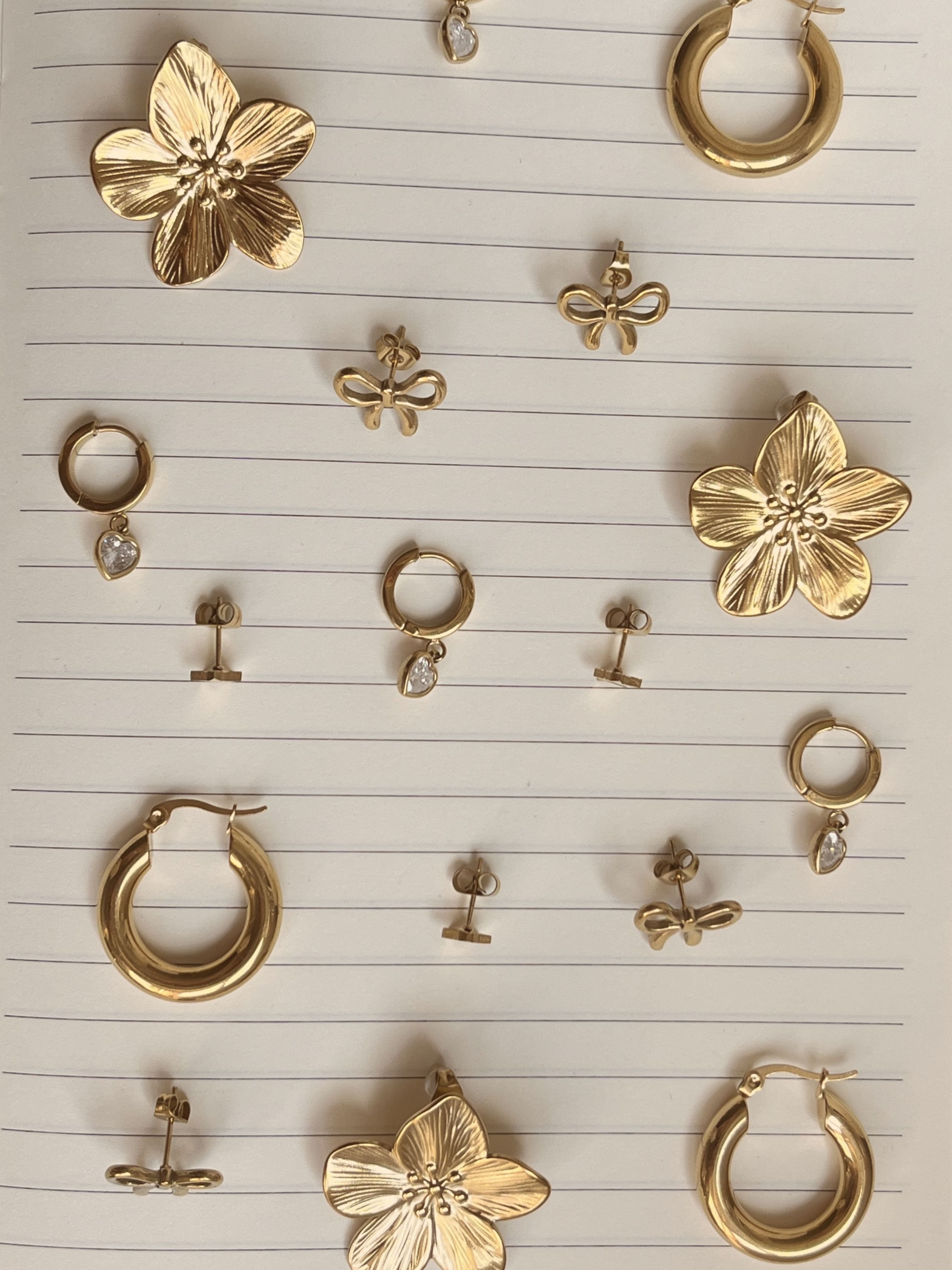 Les boucles d'oreilles